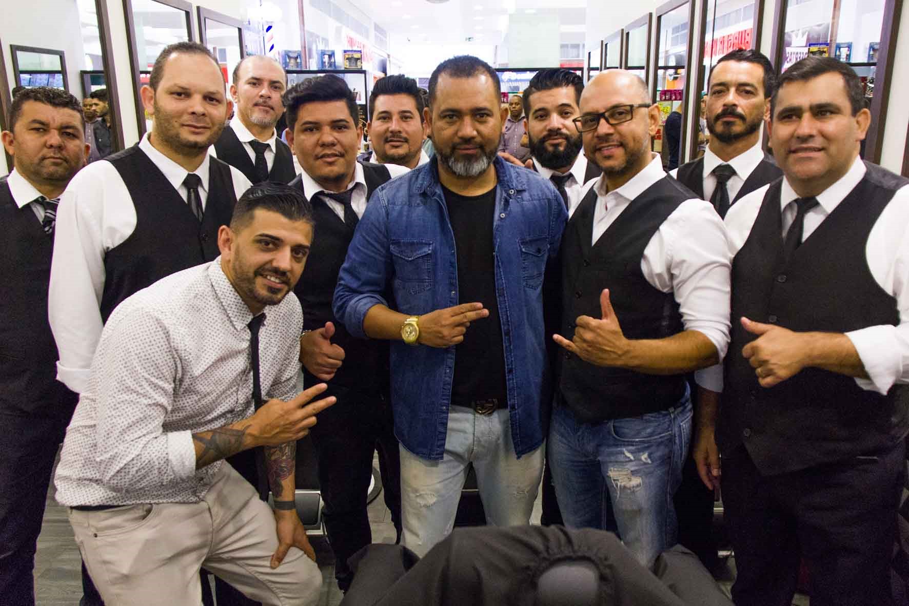 Equipe Barbearia Bar, Celso Barbeiro e Junior Santana